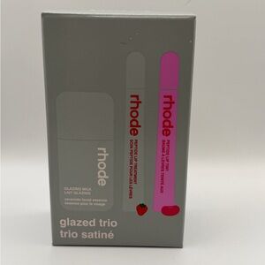 RHODE Glazed Trio with Pink and Red Accents